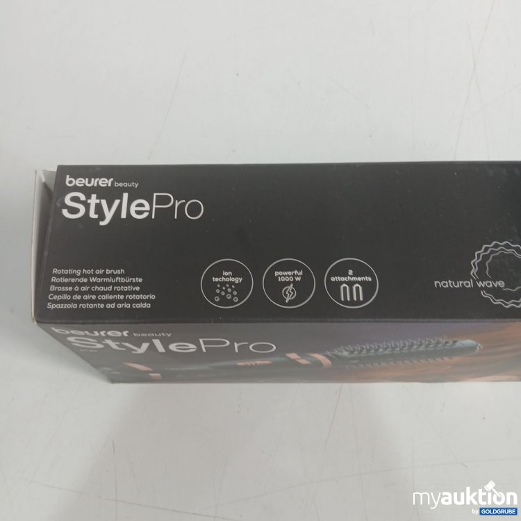 Artikel Nr. 446602 Artikel Nr. 446602: beurer StylePro Rotierende Warmluftbürste HT 80
