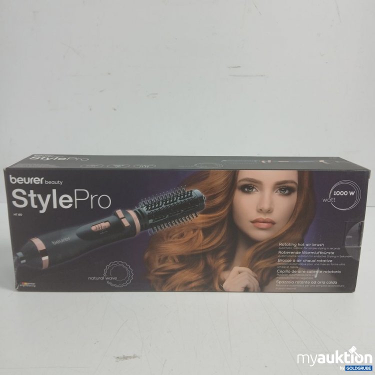 Artikel Nr. 446602 Artikel Nr. 446602: beurer StylePro Rotierende Warmluftbürste HT 80
