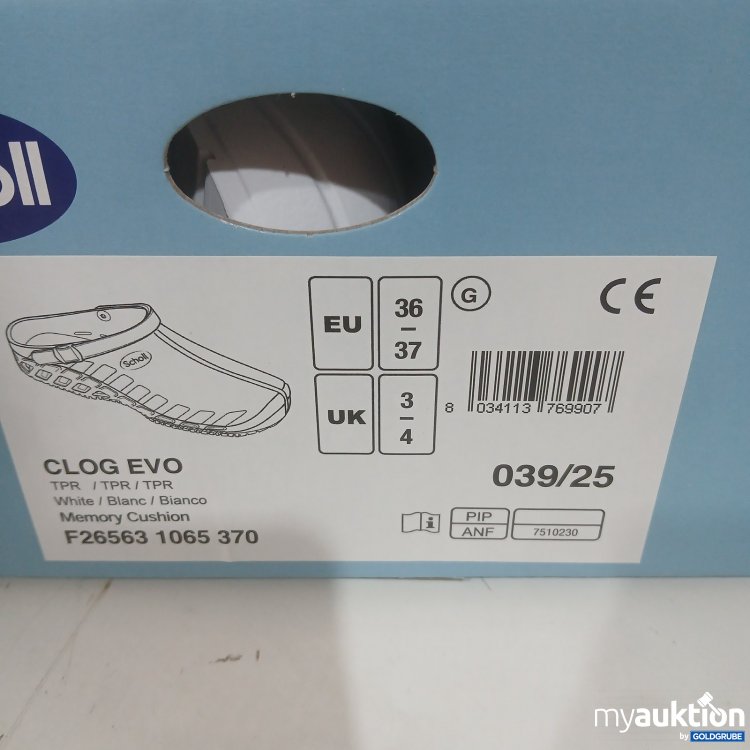 Artikel Nr. 462602: Scholl Clog EVO Größe 36-37