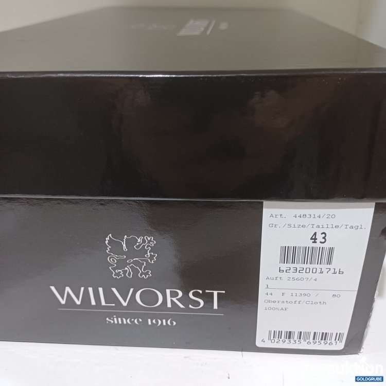 Artikel Nr. 463602 Artikel Nr. 463602: WILVORST Schuhe Größe 43
