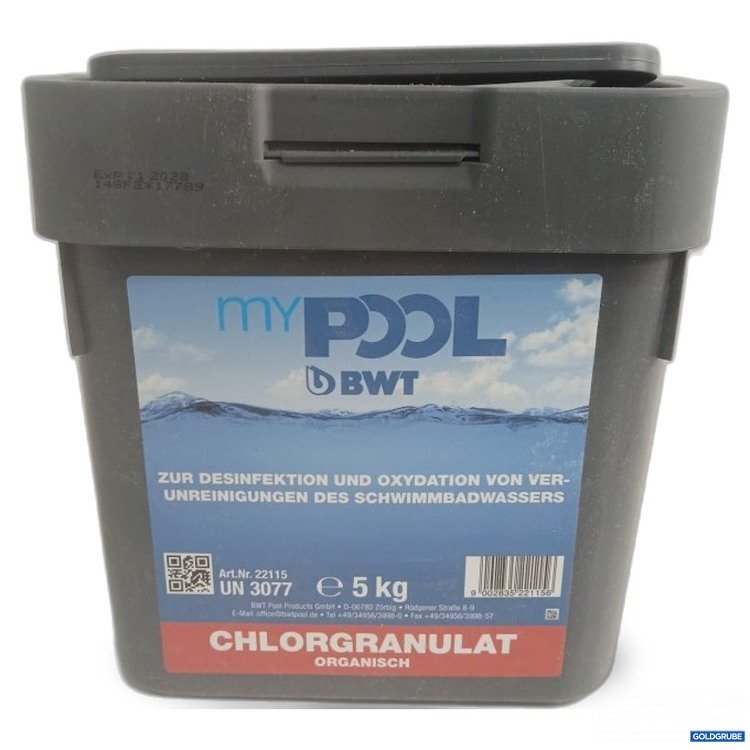 Artikel Nr. 465602 Artikel Nr. 465602: BWT myPOOL Chlorgranulat organisch 5 kg