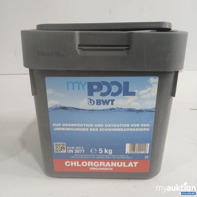 Artikel Nr. 465602 Artikel Nr. 465602: BWT myPOOL Chlorgranulat organisch 5 kg