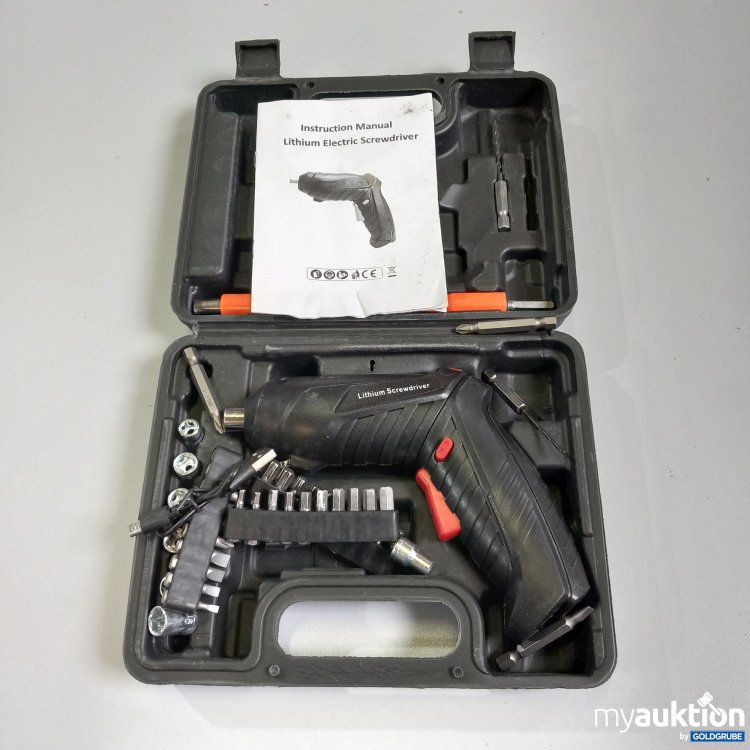 Artikel Nr. 771602 Artikel Nr. 771602: Lithium Screwdriver