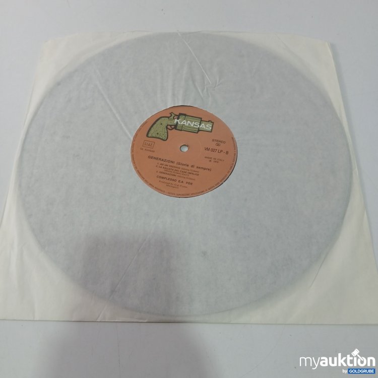 Artikel Nr. 812602 Artikel Nr. 812602: Kansas Generazioni VM027 LP-B