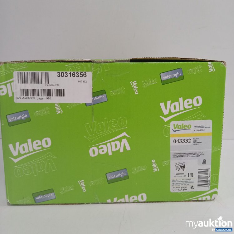 Artikel Nr. 854602 Artikel Nr. 854602: Valeo Heckleuchte Audi A6 Avant LED (07/06>) 043332