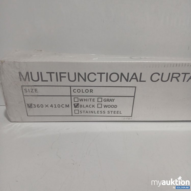 Artikel Nr. 872602 Artikel Nr. 872602: Meisenberg Multifunctional Curtain Rod Black 360x410cm