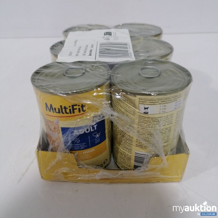 Artikel Nr. 888602: Multifit Katze Adult Paté Huhn 6x400g