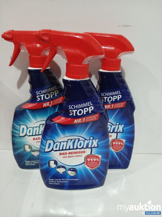 Artikel Nr. 897602: DanKlorix Bad Reiniger Schimmel Stopp je 750ml  