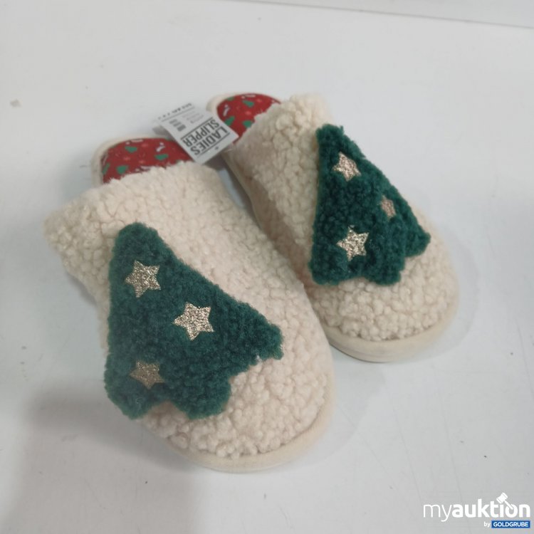 Artikel Nr. 910602 Artikel Nr. 910602: Weihnachts Hausschuhe "Tannenbaum"