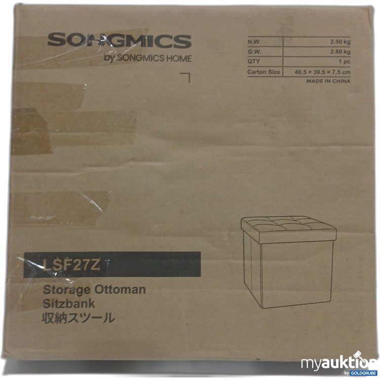 Artikel Nr. 916602 Artikel Nr. 916602: Songmics Sitzbank LSF27Z