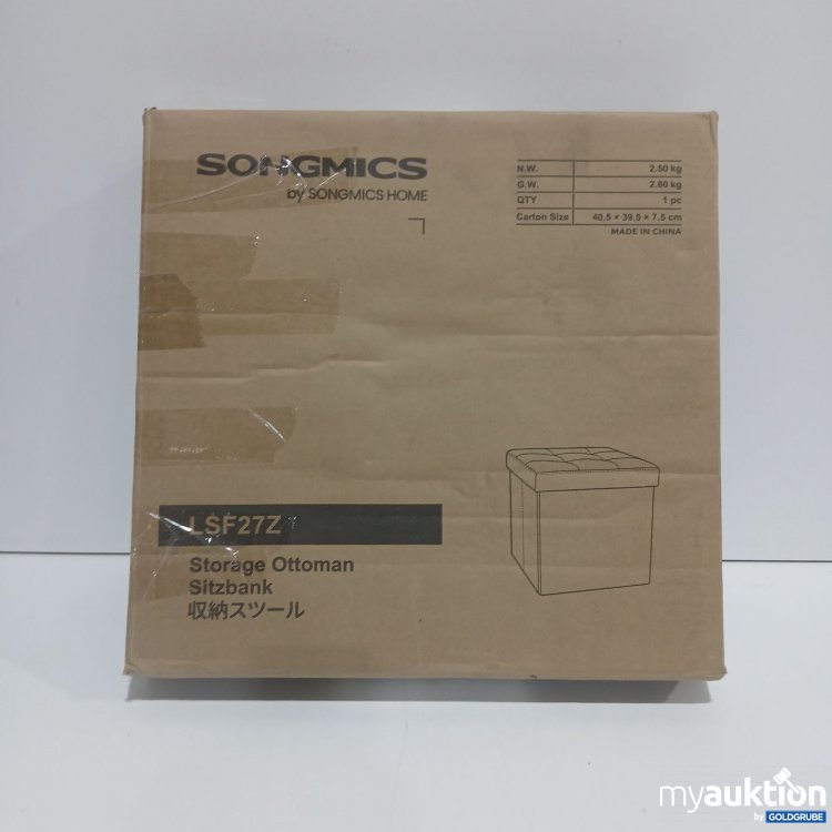 Artikel Nr. 916602 Artikel Nr. 916602: Songmics Sitzbank LSF27Z