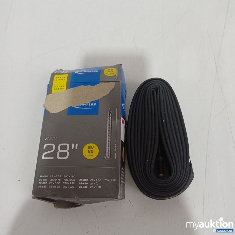 Artikel Nr. 933602 Artikel Nr. 933602: Schwalbe Fahrradschlauch 700C 28