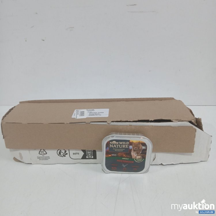 Artikel Nr. 984602: Wild Nature Premium-Katzenfutter Hochmoor Ente & Pute 100g 16Stk