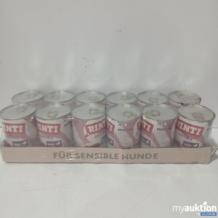 Artikel Nr. 990602 Artikel Nr. 990602: Rinti Sensible Ente + Kartoffel je 400g 12Stk