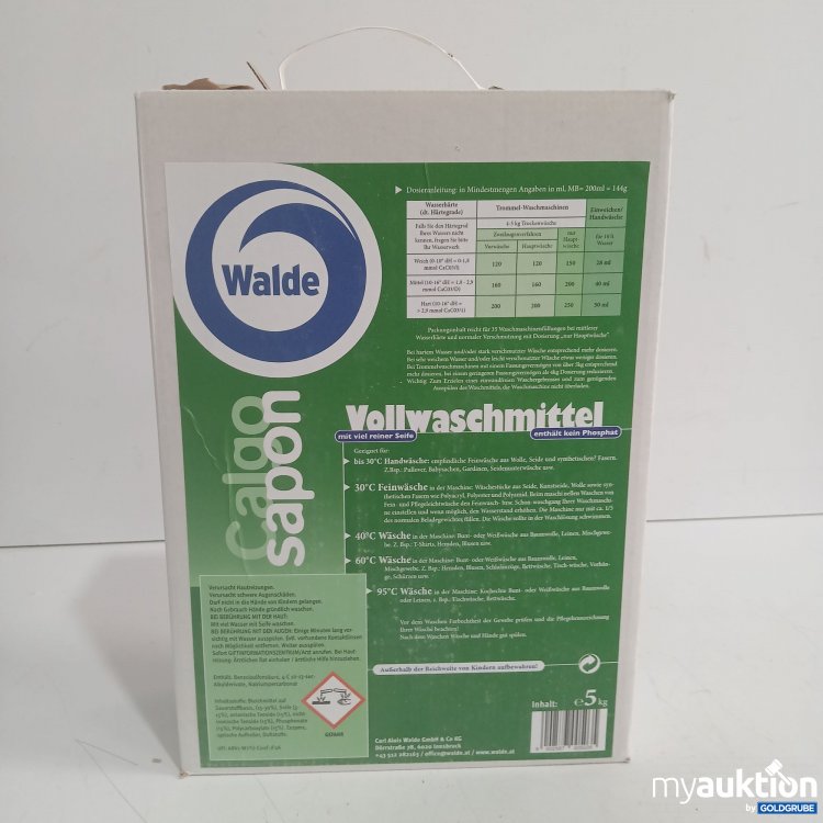 Artikel Nr. 996602: Walde Vollwaschmittel 5kg 