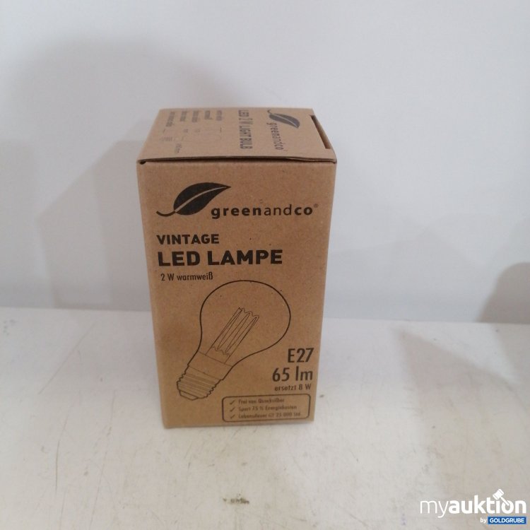 Artikel Nr. 426603: Vintage LED Lampe E27 2W