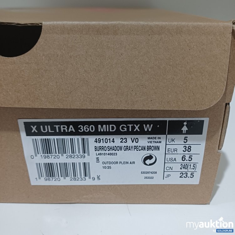 Artikel Nr. 463603 Artikel Nr. 463603: Salomon Schuhe x ultra 360 mid gtx Größe 38