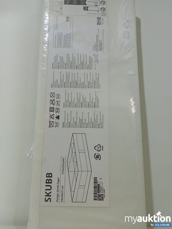 Artikel Nr. 471603: IKEA SKUBB Aufbewahrung Design Sarah Fager 44x34x11cm Art.-Nr. 101.855.93