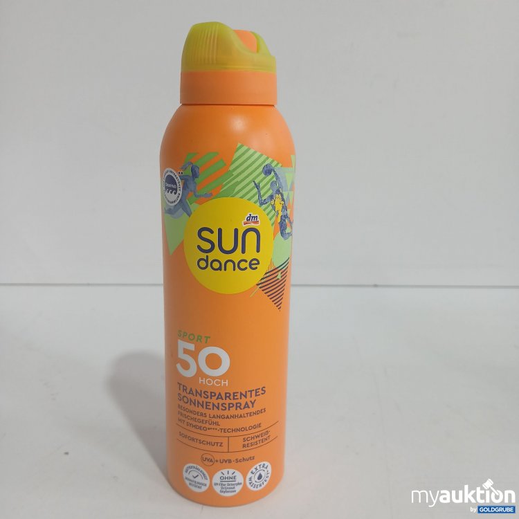 Artikel Nr. 843603 Artikel Nr. 843603: DM Sun Dance Sport 50hoch Transparentes Sonnenspray 200ml