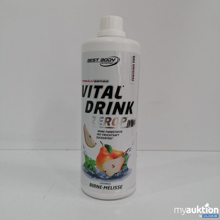 Artikel Nr. 847603: Best Body Vital Drink Zerop Birne  Melisse 1000ml