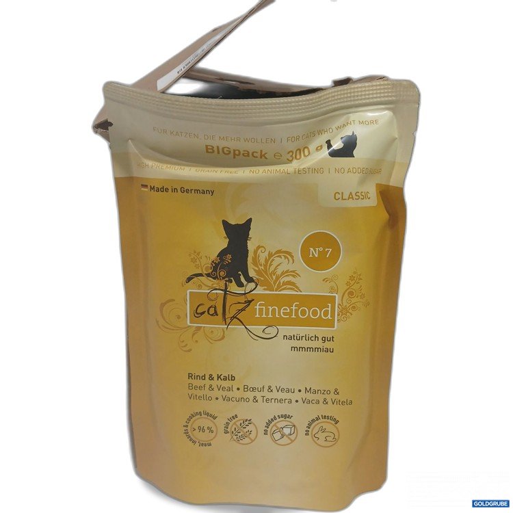 Artikel Nr. 885603 Artikel Nr. 885603: Catz finefood N°7 Rind&Kalb 6x300g