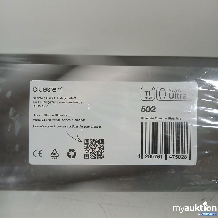 Artikel Nr. 912603: Bluestein 502 Titanium Ultra Two 