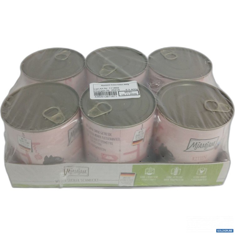 Artikel Nr. 986603: Mjamjam Katzenfutter Kitten 6x800g