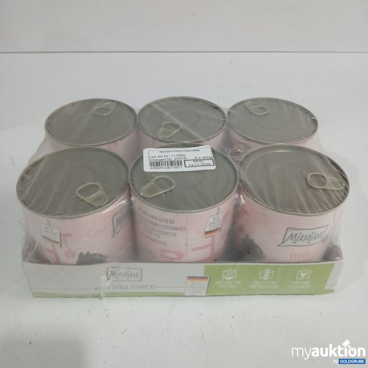 Artikel Nr. 986603: Mjamjam Katzenfutter Kitten 6x800g