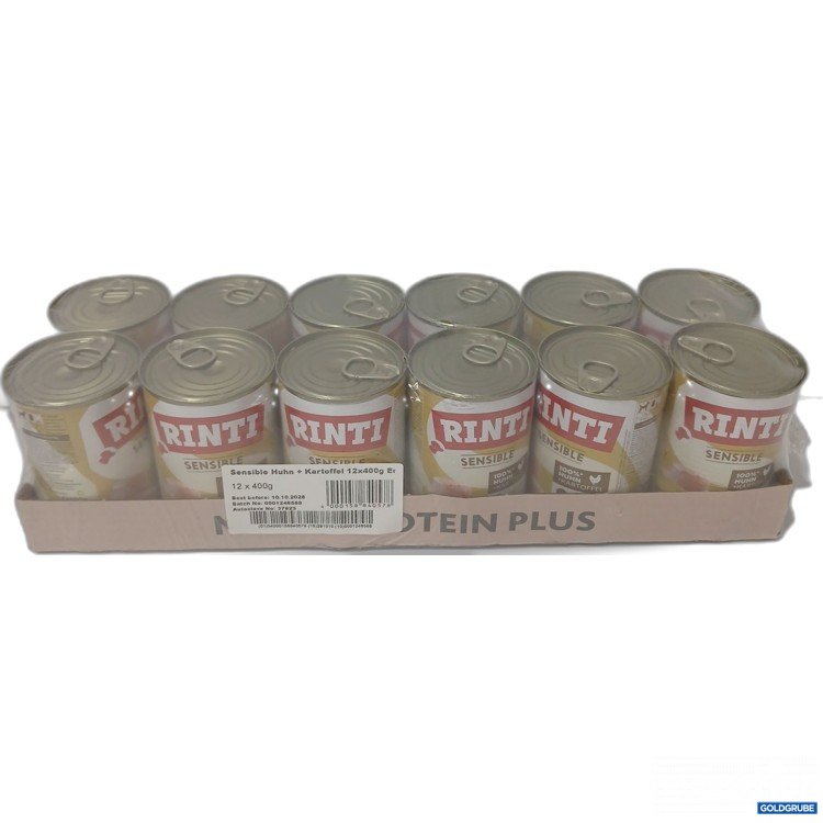 Artikel Nr. 990603: Rinti Sensible Huhn + Kartoffel je 400g 12Stk