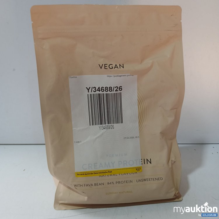 Artikel Nr. 997603 Artikel Nr. 997603: Sunday Natural Creamy Protein Natural Flavour 1000g