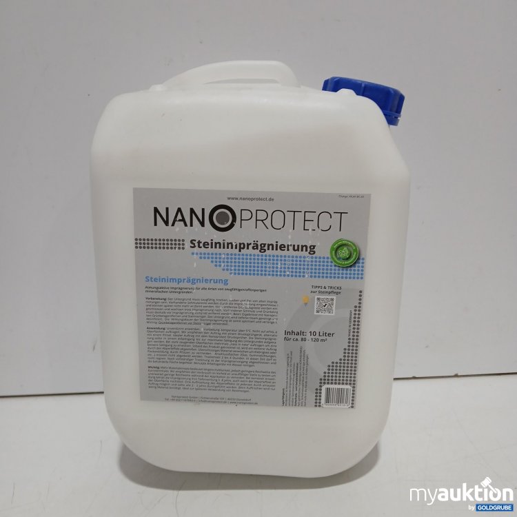 Artikel Nr. 464604 Artikel Nr. 464604: Nanoprotect Steinimprägnierung 10 L