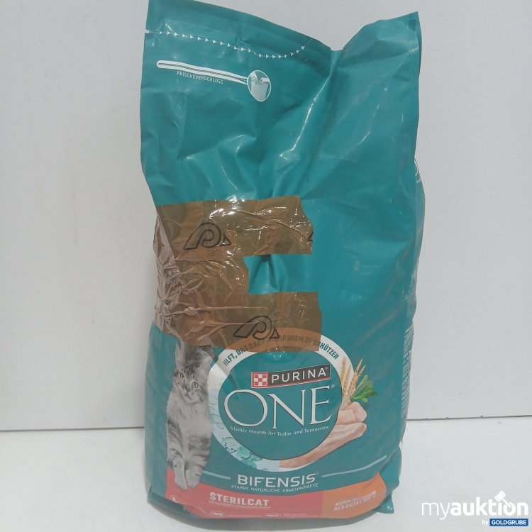 Artikel Nr. 468604 Artikel Nr. 468604: Purina ONE Bifensis Sterilcat Katzenfutter 5,7kg Verpackung beschädigt