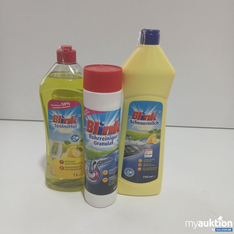 Artikel Nr. 845604 Artikel Nr. 845604: Blink Diverse Reinigungsbedarf 1x1l 1x750ml 1x600g