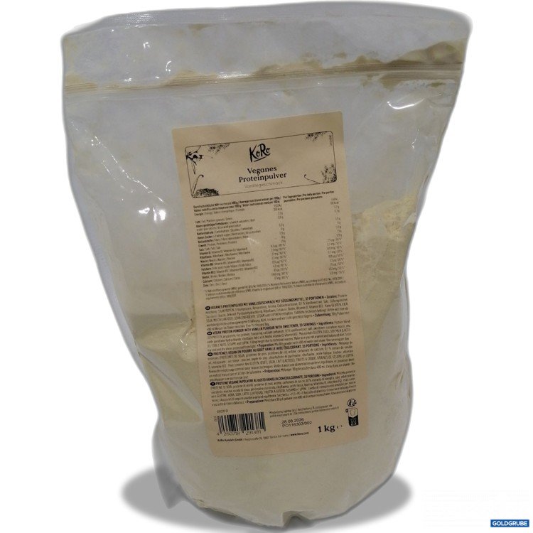 Artikel Nr. 889604: KoRo Veganes Proteinpulver Vanille Geschmack 1kg
