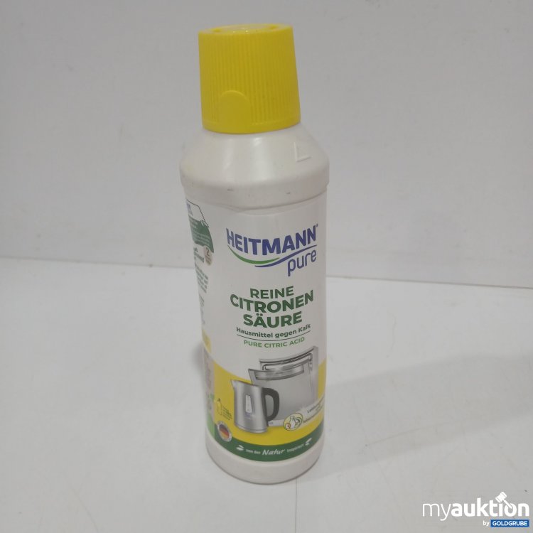 Artikel Nr. 898604 Artikel Nr. 898604: Heitmann pure Reine Zitronen Säure 500ml
