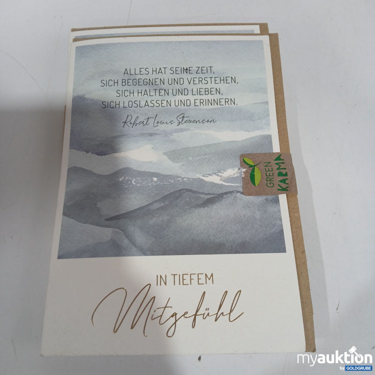 Artikel Nr. 903604: In Tiefem Mitgefühl Billet 5Stk 