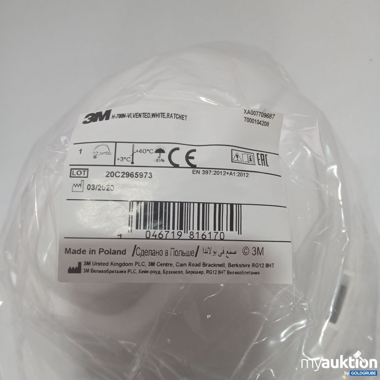 Artikel Nr. 905604: 3M H700NVW Schutzhelm 