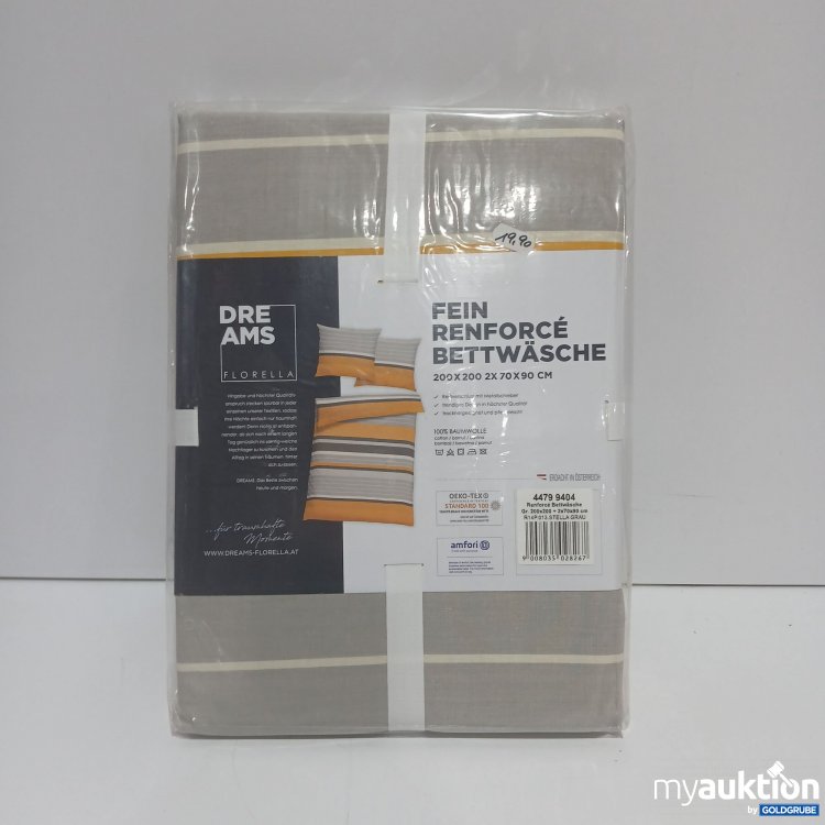 Artikel Nr. 906604: Dreams Fein Renforce Bettwäsche 200x200 2x 70x90cm