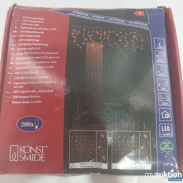 Artikel Nr. 914604 Artikel Nr. 914604: Konstsmide Lichterkette 200Led 15,07m