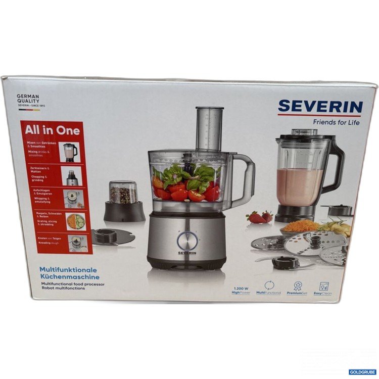 Artikel Nr. 921604: SEVERIN Multifunktionale Küchenmaschine 1200W 1.5l