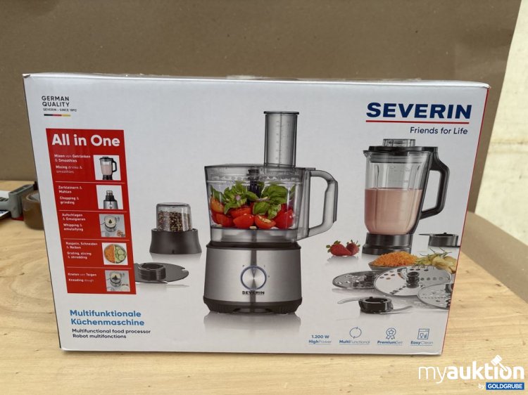 Artikel Nr. 921604: SEVERIN Multifunktionale Küchenmaschine 1200W 1.5l