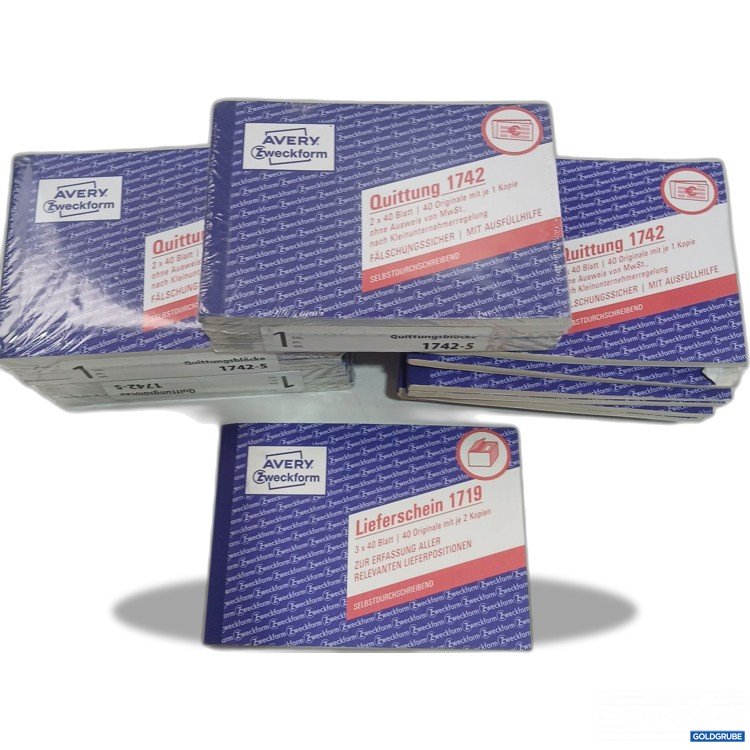 Artikel Nr. 955604: Avery Zweckform 24xQuittung/ 1xLieferschein