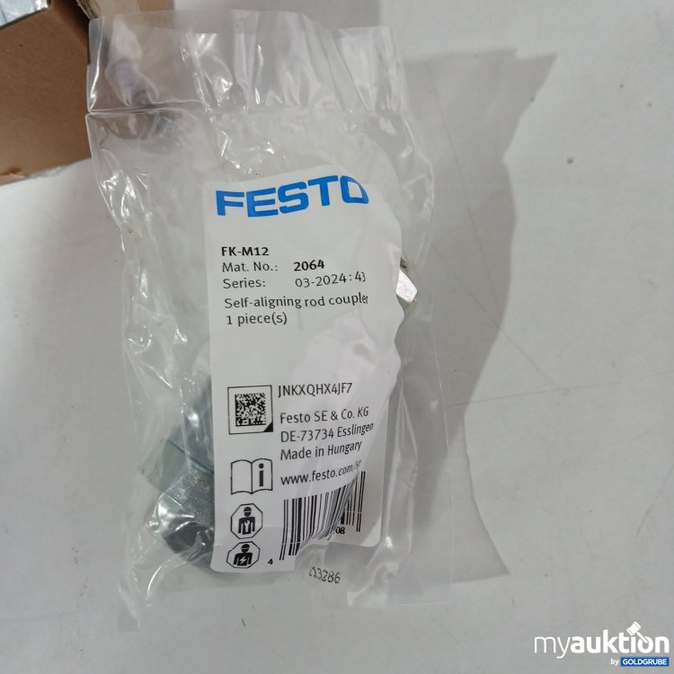 Artikel Nr. 519605 Artikel Nr. 519605: Festo Self-algning rod coupler 2064 10Stk