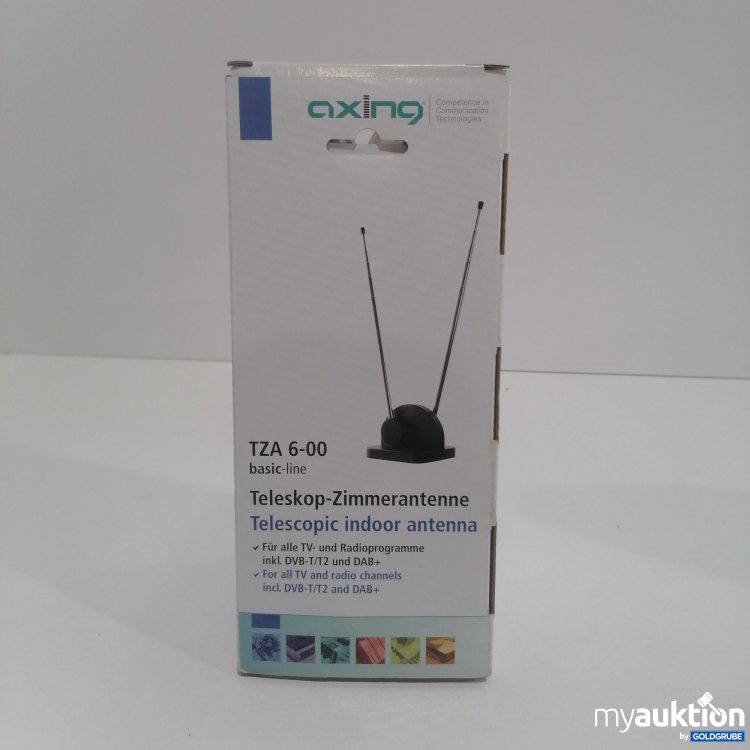 Artikel Nr. 779605 Artikel Nr. 779605: Axing TZA 6-00 Teleskop-Zimmerantenne