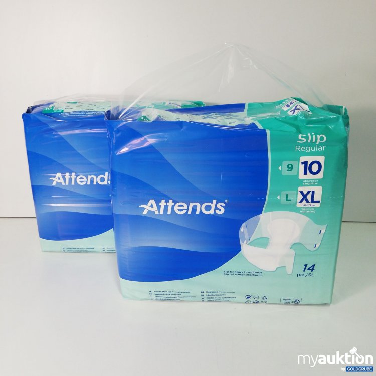 Artikel Nr. 792605 Artikel Nr. 792605: Attends Slip Regular 10(XL) 2er Pack x14 Stück