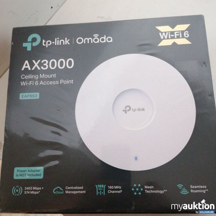 Artikel Nr. 819605 Artikel Nr. 819605: Tp-link Omada AX3000 Celling Mount