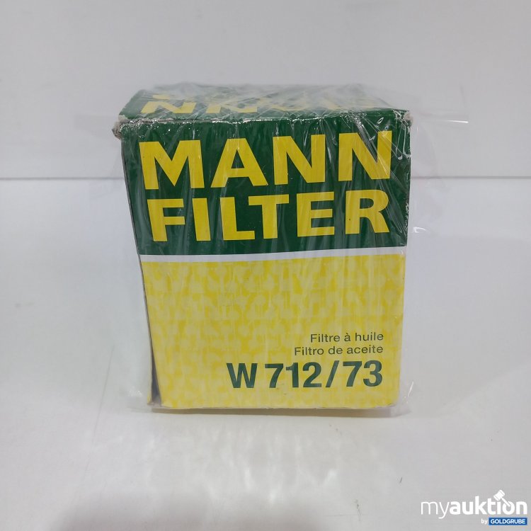 Artikel Nr. 821605 Artikel Nr. 821605: Mann Filter Ölfilter W712/73