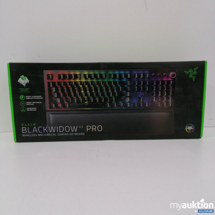 Artikel Nr. 832605 Artikel Nr. 832605: Razer Black Widow V3 Pro Gaming Keyboard