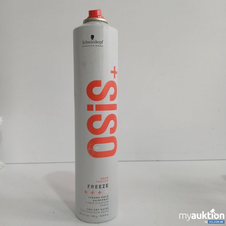 Artikel Nr. 843605 Artikel Nr. 843605: Schwarzkopf osis+ Hold Fixation Freeze 500ml