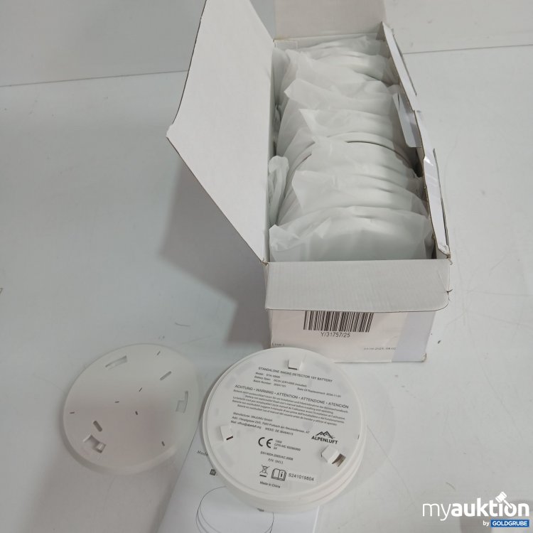 Artikel Nr. 855605 Artikel Nr. 855605: Alpenluft Standalone Smoke Detector 10Y battery 10Stk